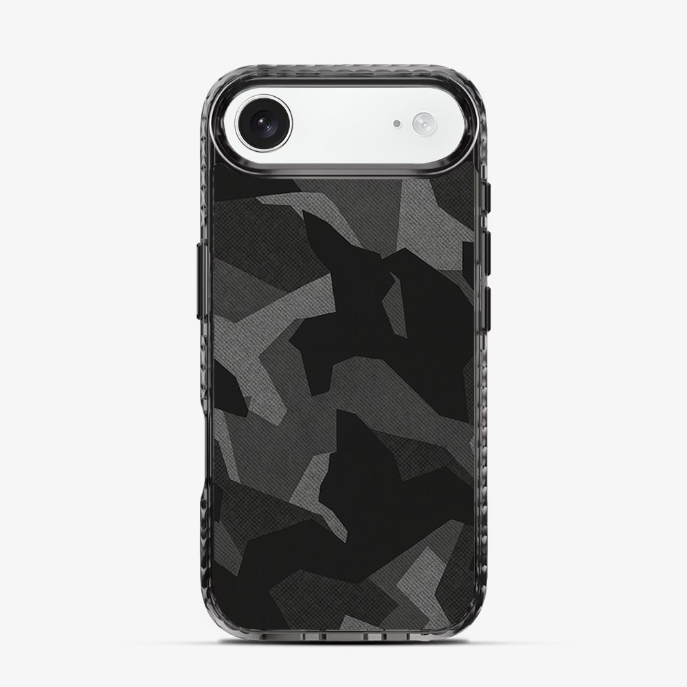 Night Black Camouflage iPhone Air Case