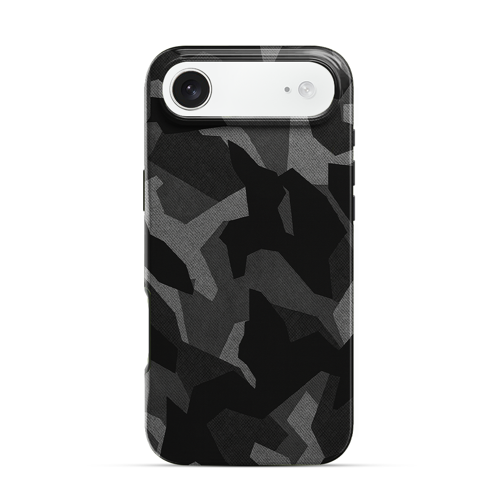 Night Black Camouflage iPhone Air Case