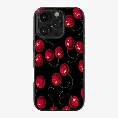 Cherry Bomb Phone Case Clear Silicone Case