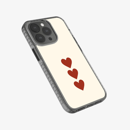 Three Hearts Phone Case