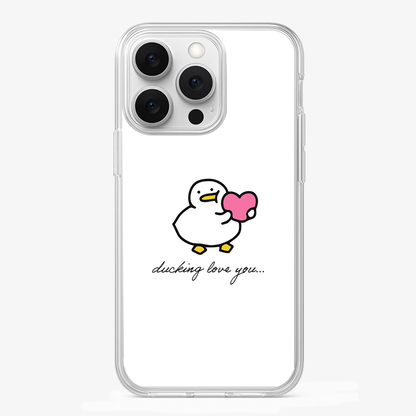 Ducking Love You Phone Case Glass Case