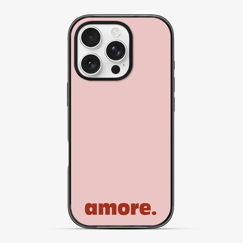Amore Phone Case Clear Silicone Case