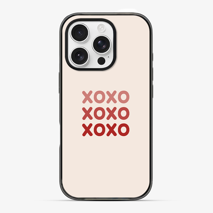 3 Xoxo Phone Case Clear Silicone Case