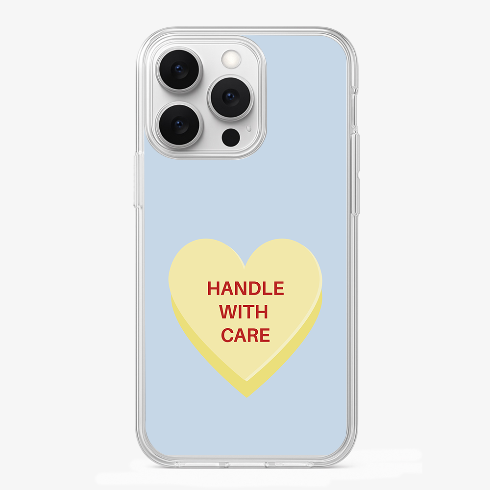 Handle With Care Phone Case Glass Case