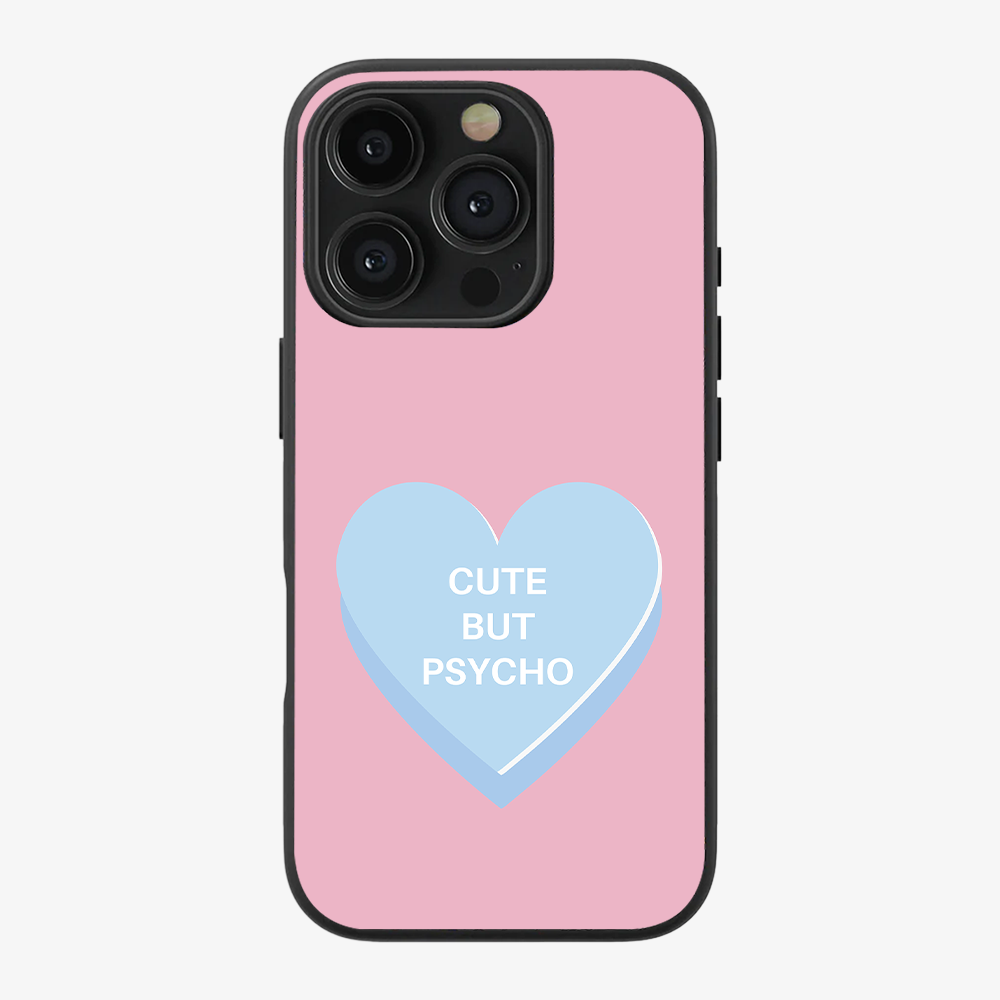 Cute But Psycho Phone Case Anti Yellow Silicone Case