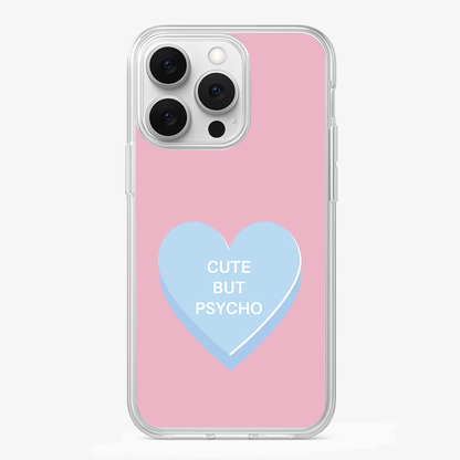 Cute But Psycho Phone Case Glass Case