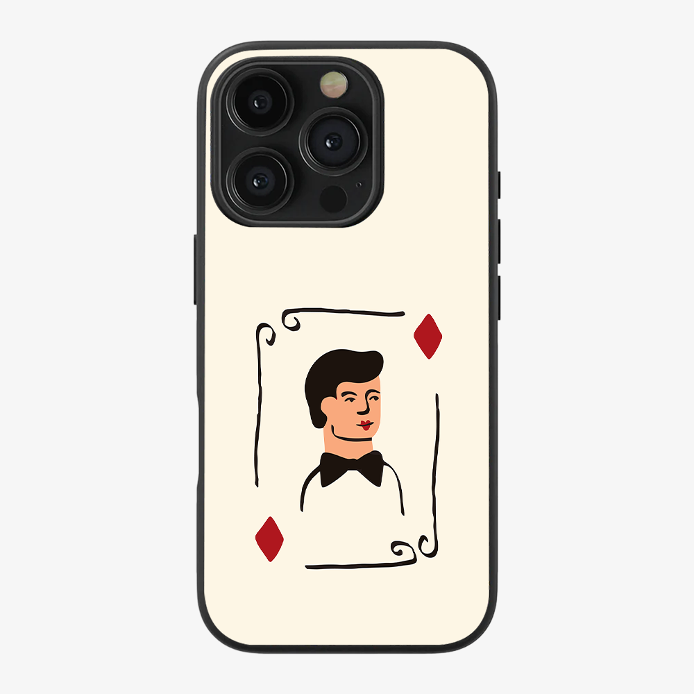 King Of Hearts Phone Case Anti Yellow Silicone Case