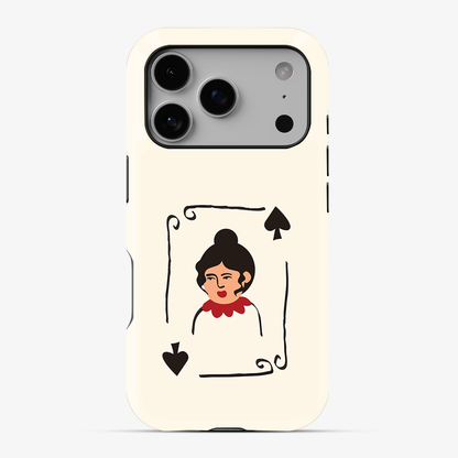 Queen Of Hearts Phone Case