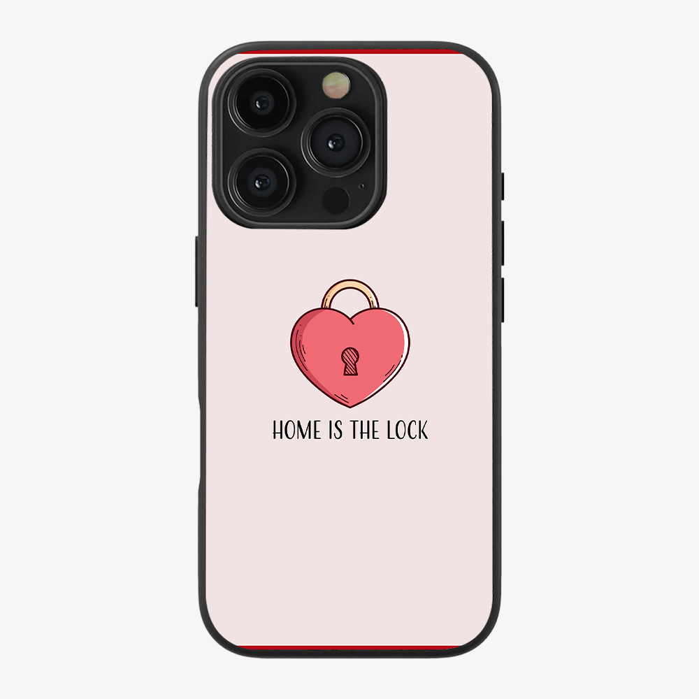 Heart Lock Phone Case Anti Yellow Silicone Case