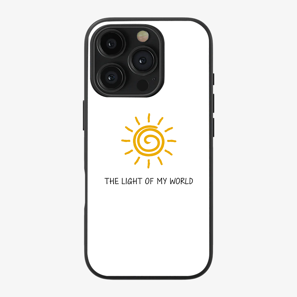 The Light Of My World Phone Case Anti Yellow Silicone Case