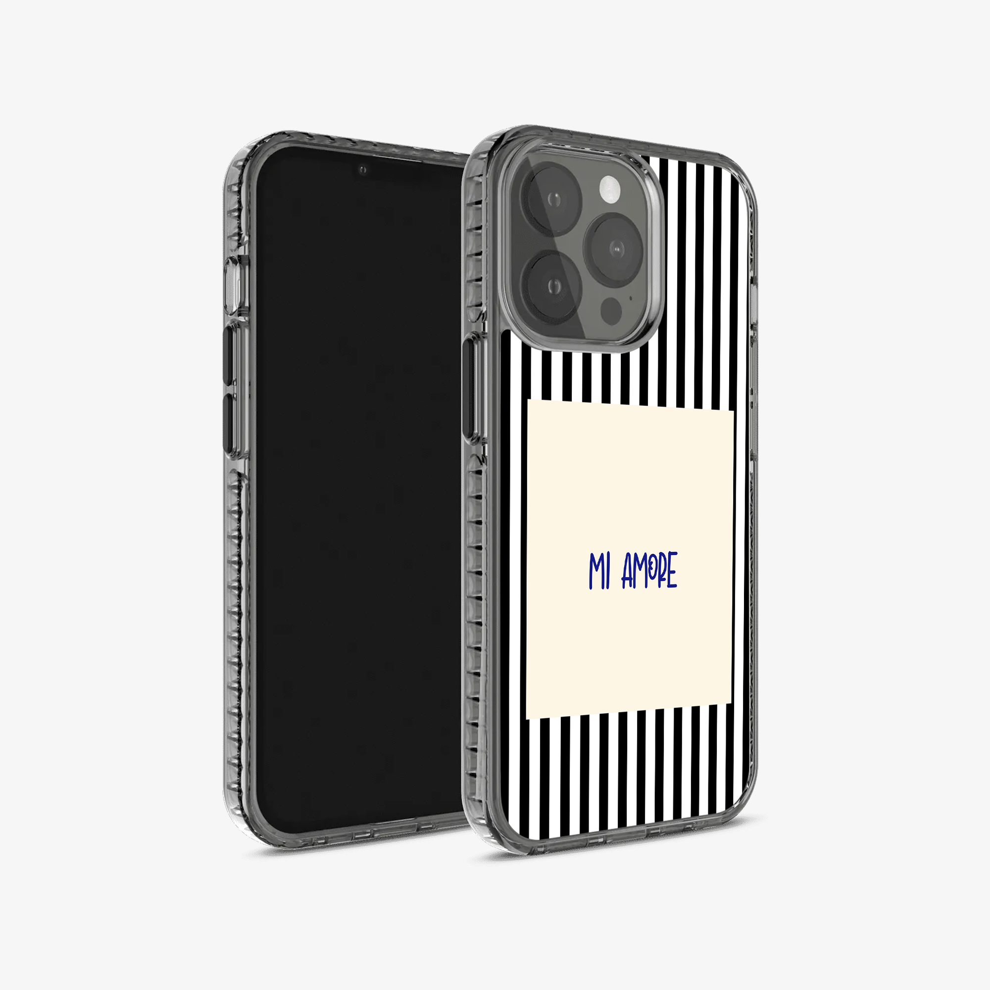 Mi Amore Black Phone Case