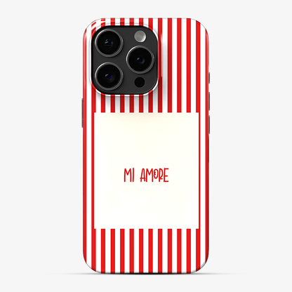 Mi Amore Red Phone Case