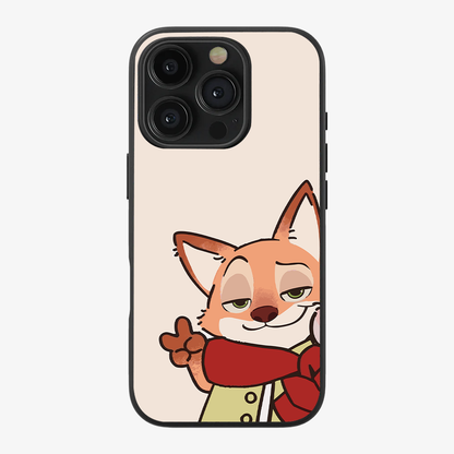 Zootopia Fox Phone Case Anti Yellow Silicone Case