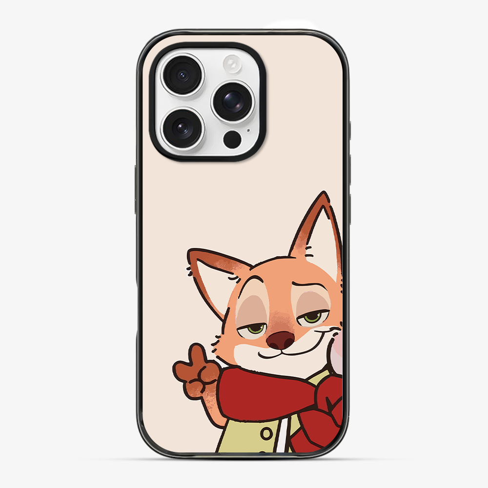 Zootopia Fox Phone Case Clear Silicone Case