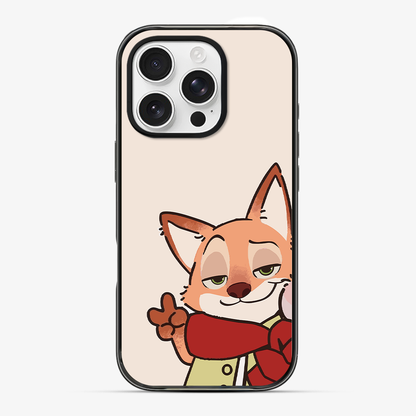 Zootopia Fox Phone Case Clear Silicone Case
