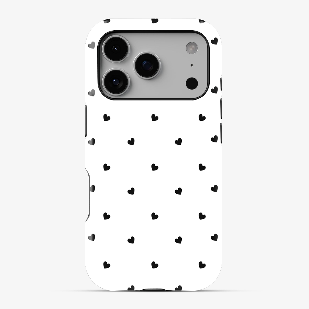 Black Heart Phone Case