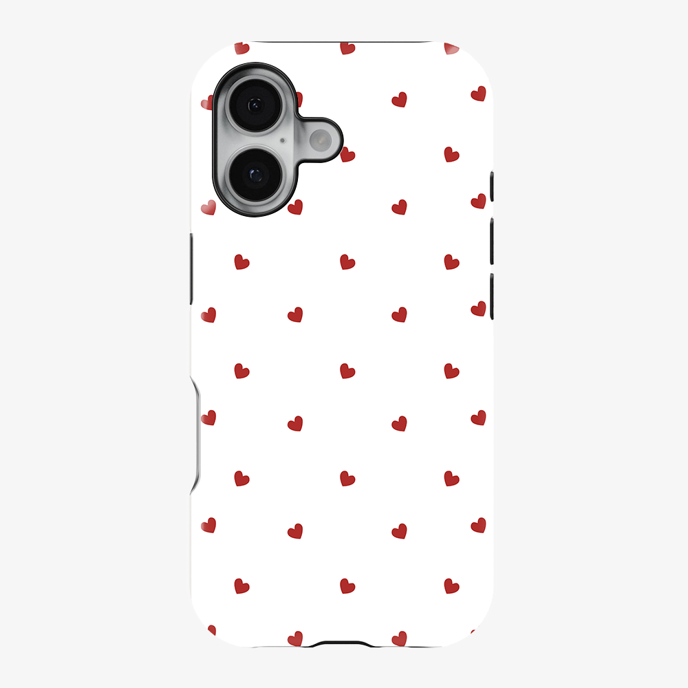 Red Heart Phone Case