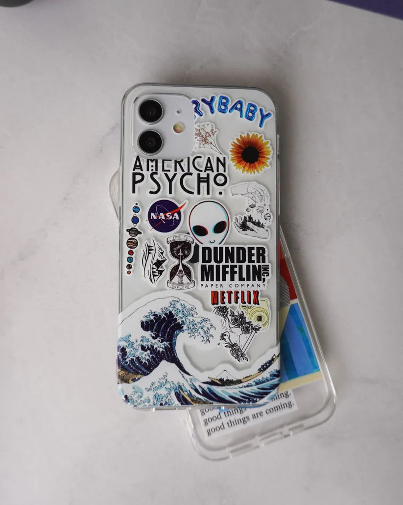 American Psycho Netflix Sticker Case The Case Factory