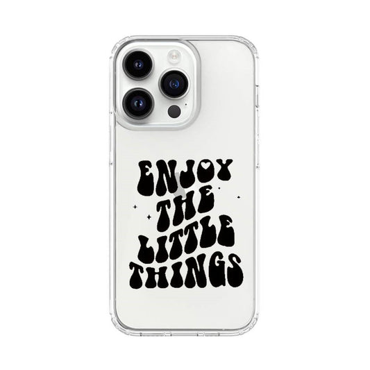 Enjoy The Little Things Case | Black