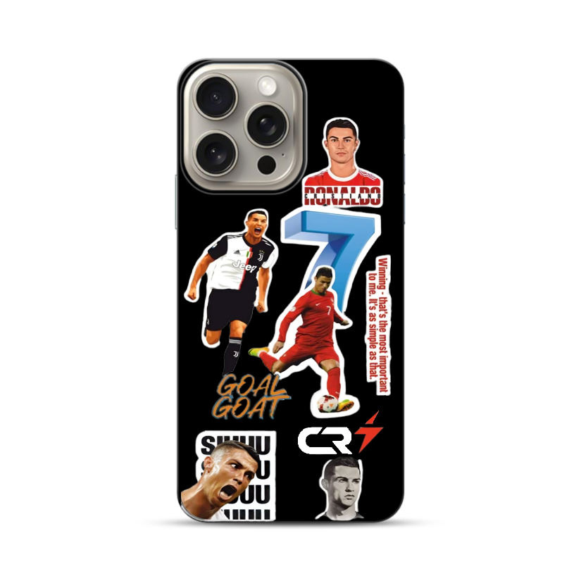 Ronaldo Sticker Case