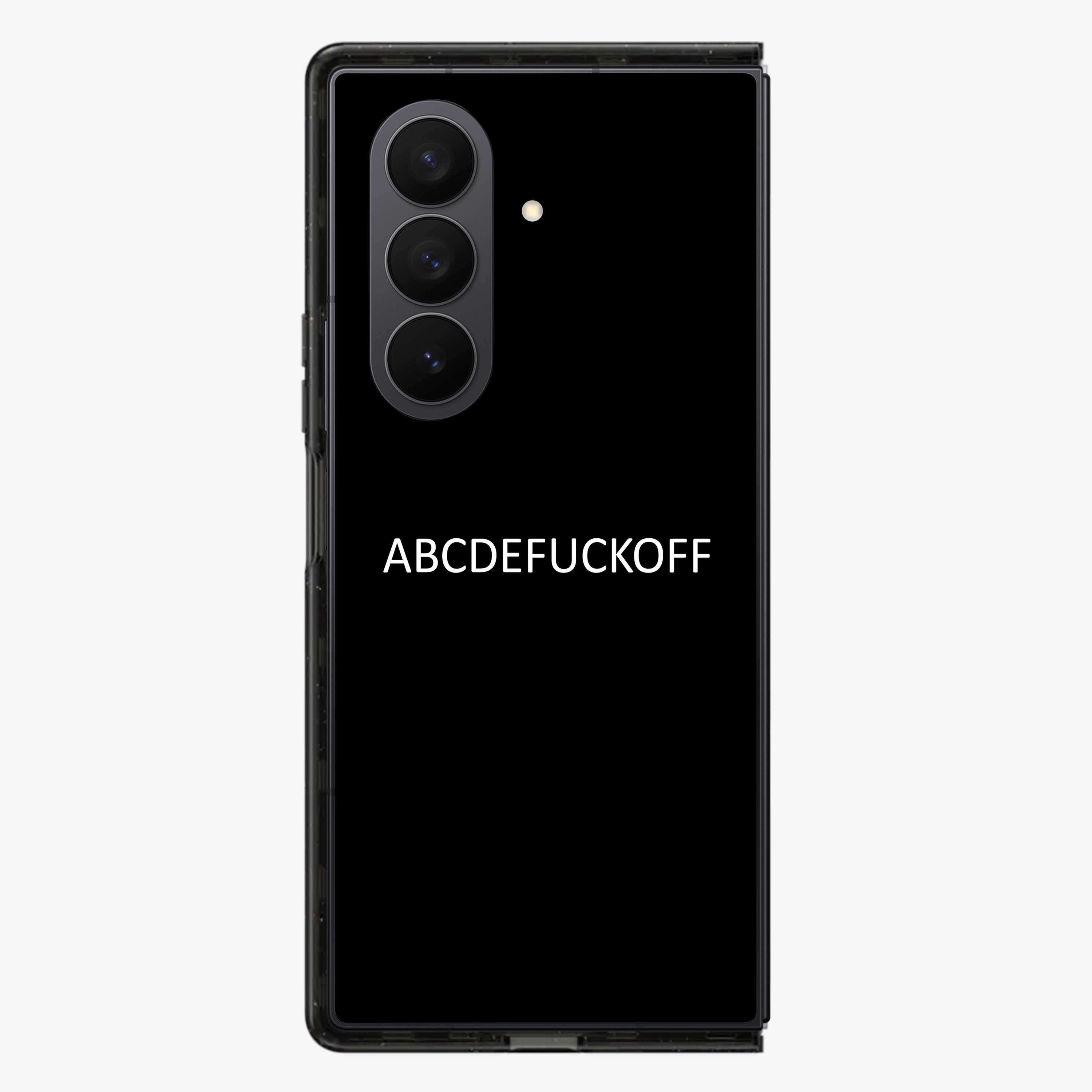 ABCDEF**K Samsung Z Fold Phone Case
