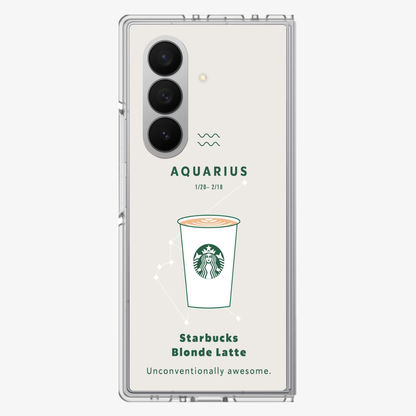 Aqaurius | Starbucks Samsung Z Fold Phone Case