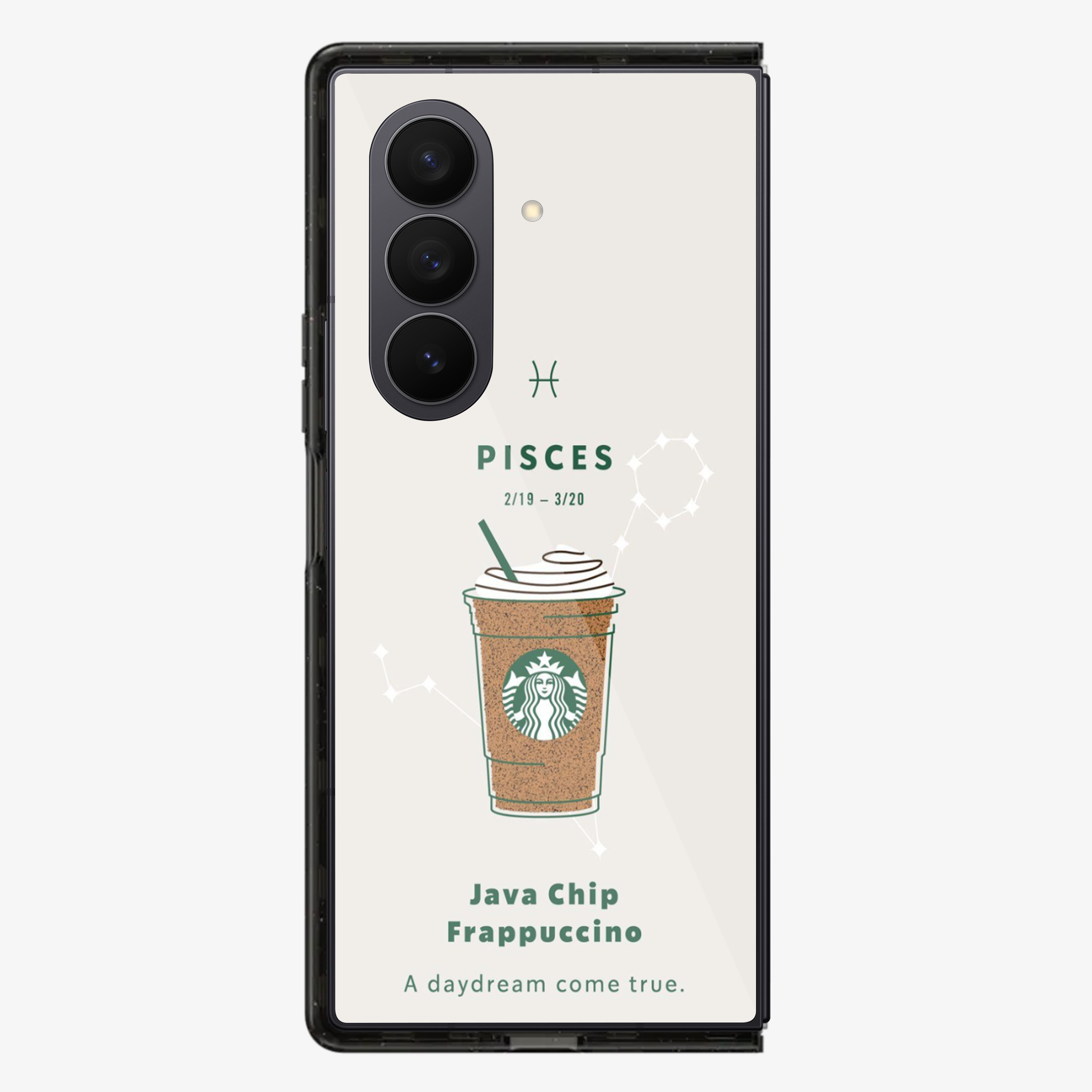 Pisces | Starbucks Samsung Z Fold Phone Case