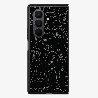 Art Design Case | Two Samsung Z Fold Phone Case