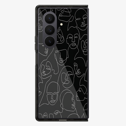 Art Design Case | Two Samsung Z Fold Phone Case