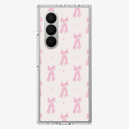 Coquette Pink Bow Samsung Z Fold Phone Case