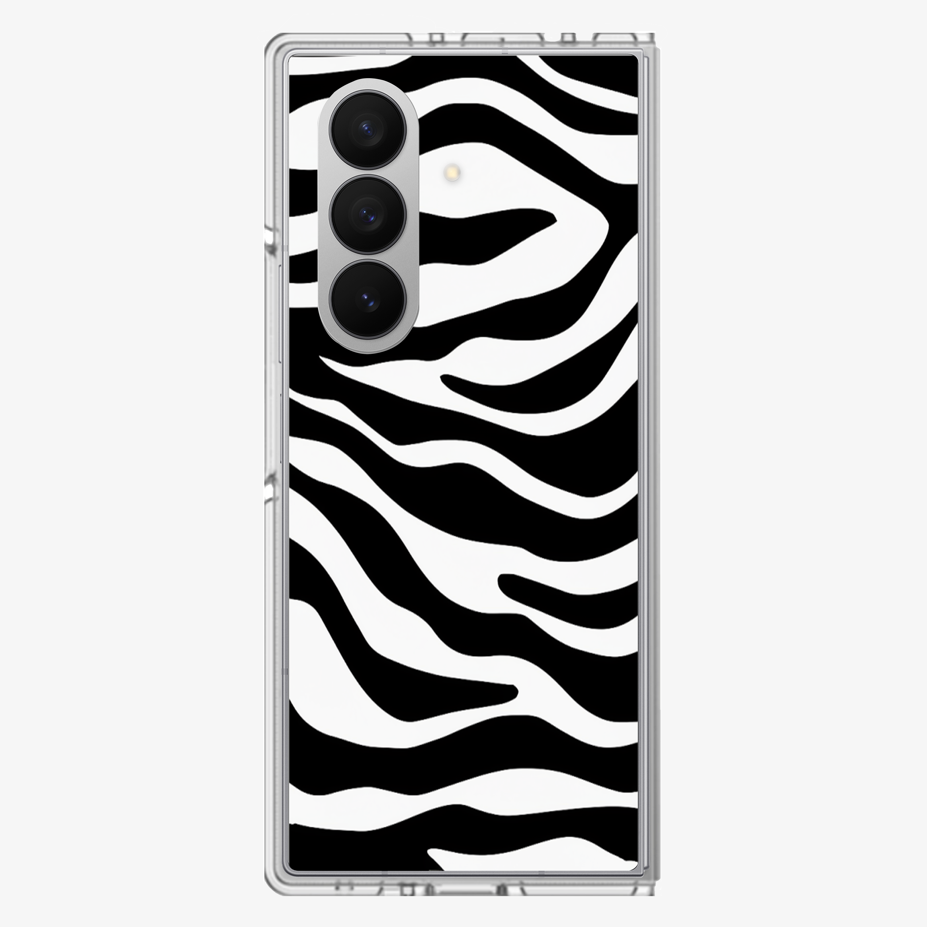 Zebra | White Samsung Z Fold Phone Case
