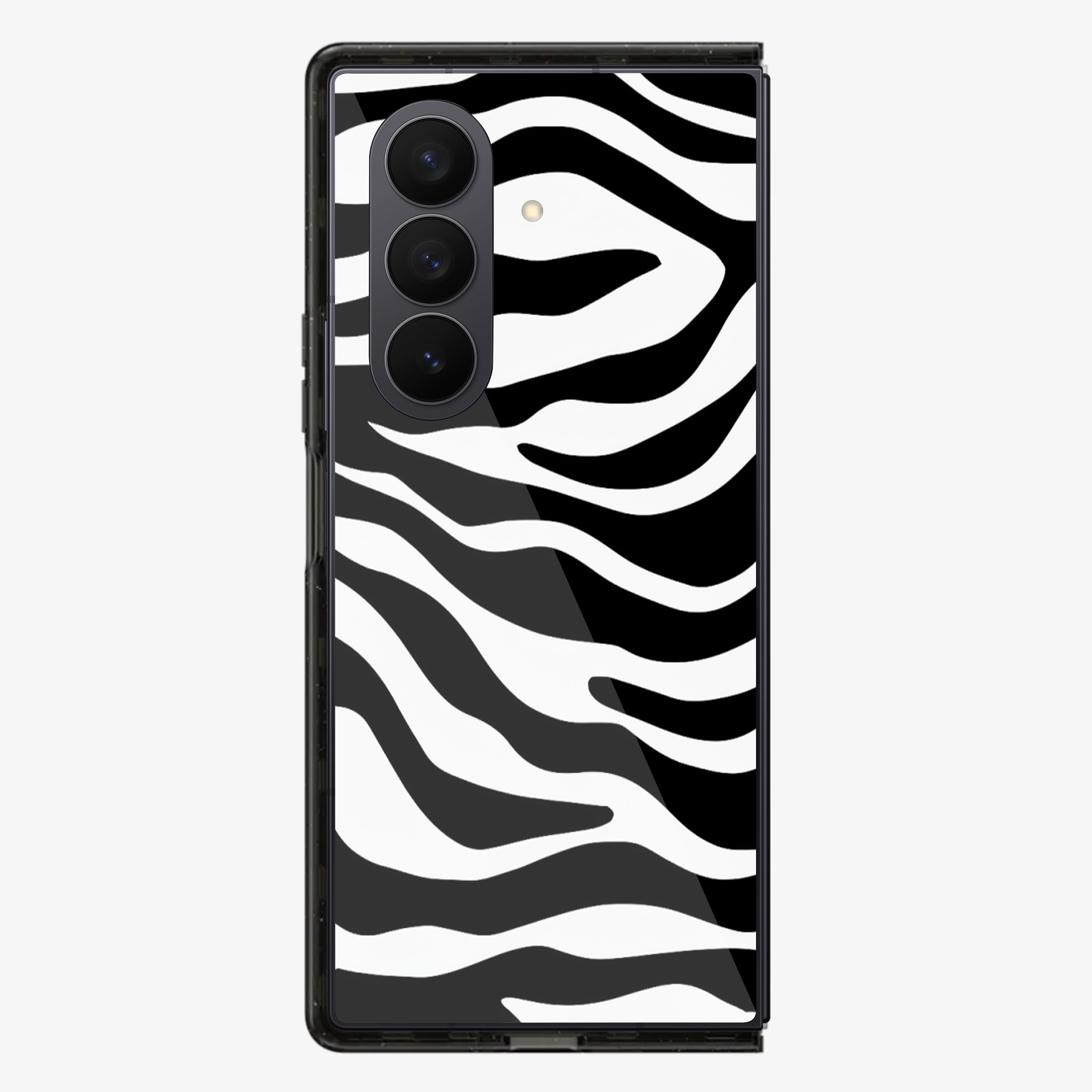 Zebra | White Samsung Z Fold Phone Case