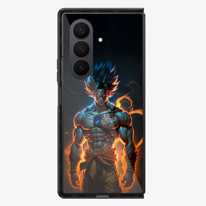Anime Goku Ultra Instinct Phone Samsung Z Fold Phone Case