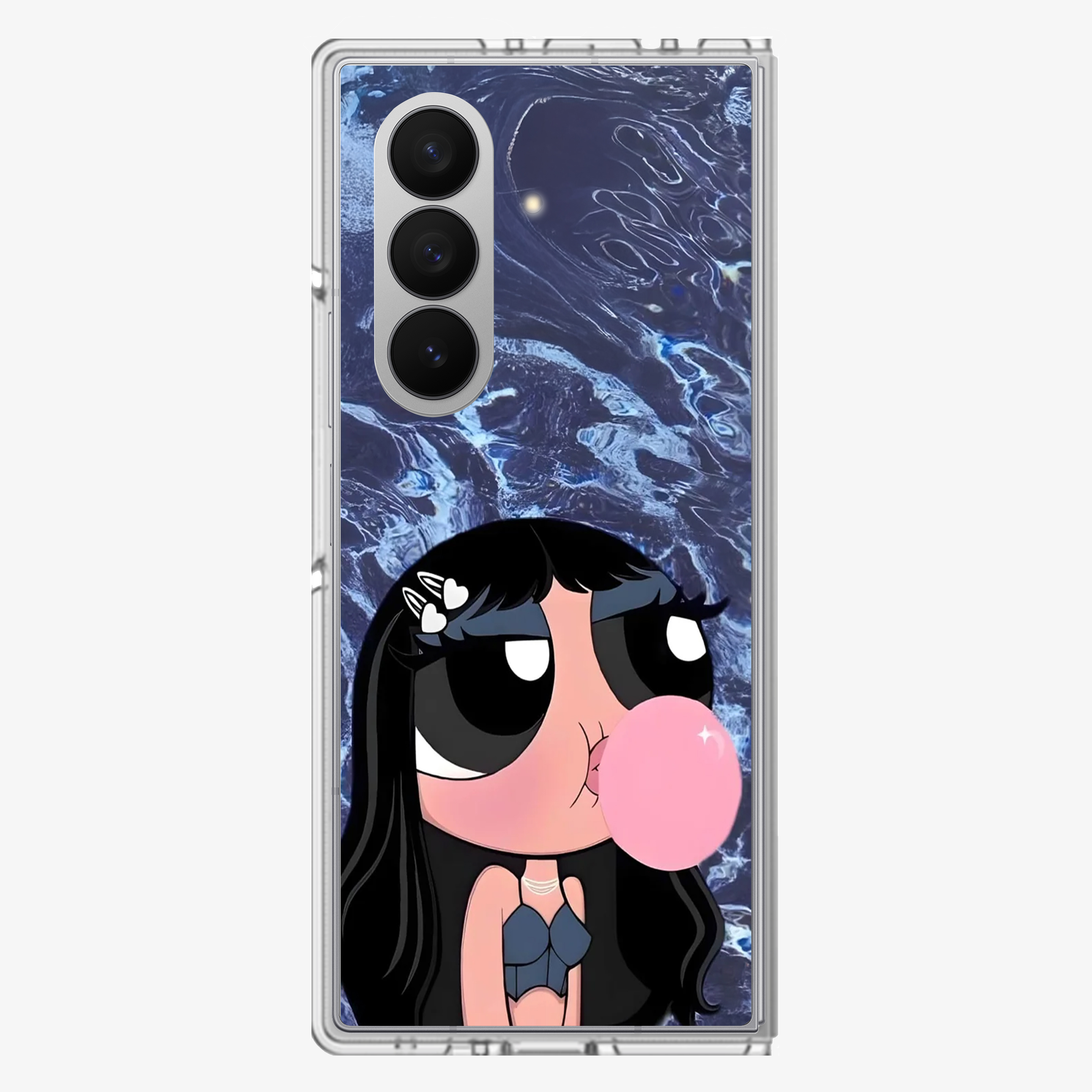 Bubbles Baddie Samsung Z Fold Phone Case
