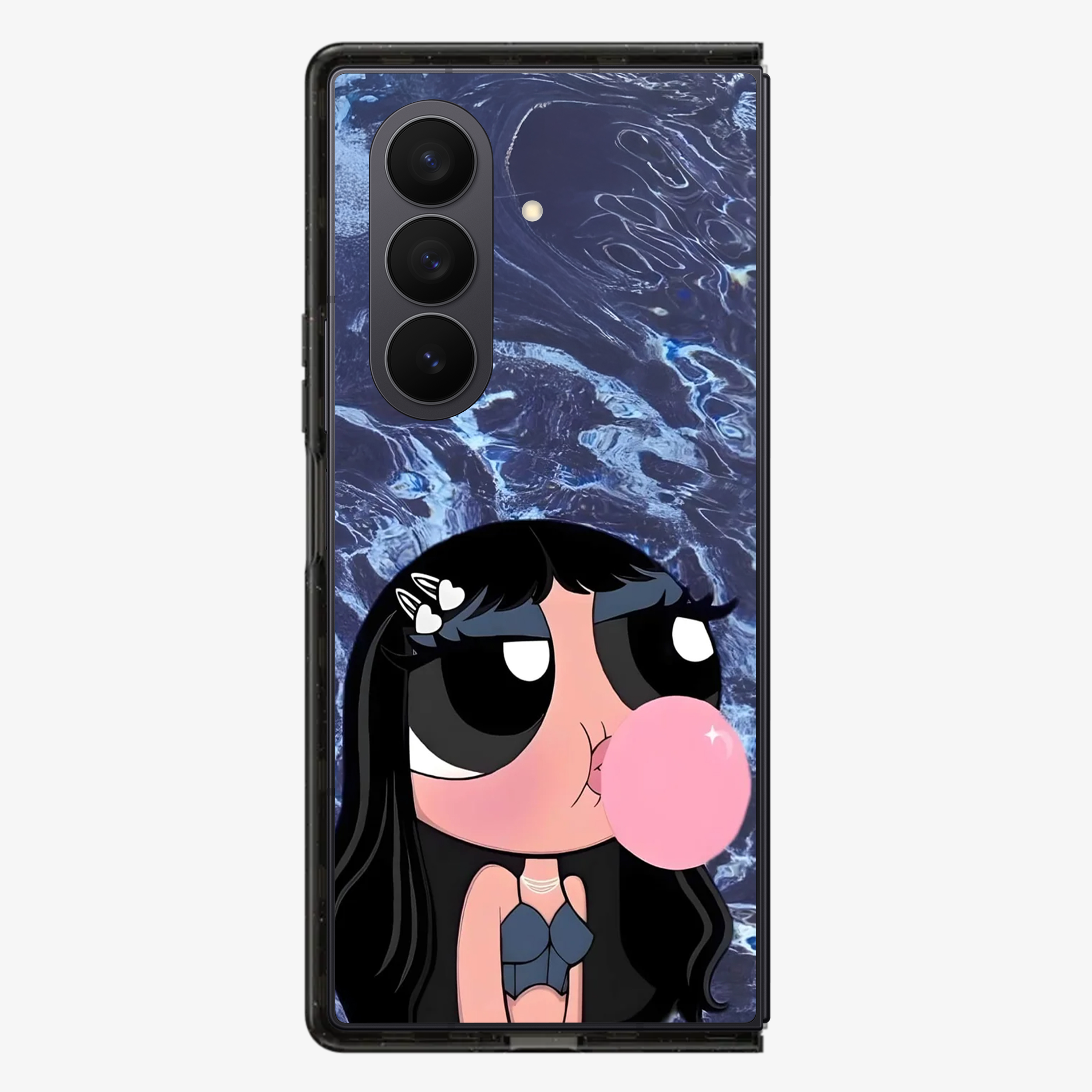 Bubbles Baddie Samsung Z Fold Phone Case