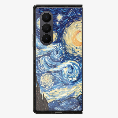 The Starry Night | Van Gogh Samsung Z Fold Phone Case