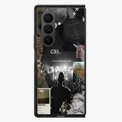CAS Sticker | Two Samsung Z Fold Phone Case