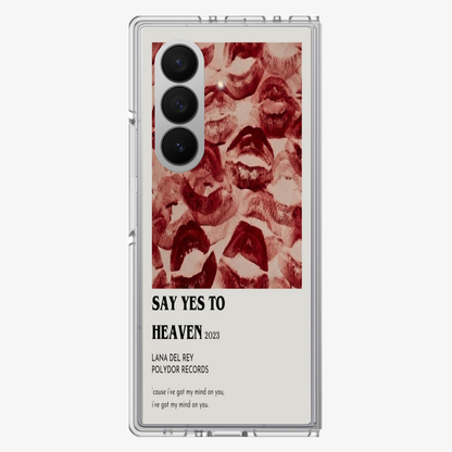 Say Yes To Heaven Album  Samsung Z Fold Phone Case