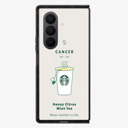 Cancer | Starbucks Samsung Z Fold Phone Case