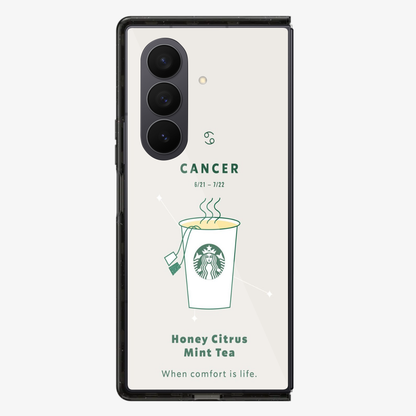 Cancer | Starbucks Samsung Z Fold Phone Case