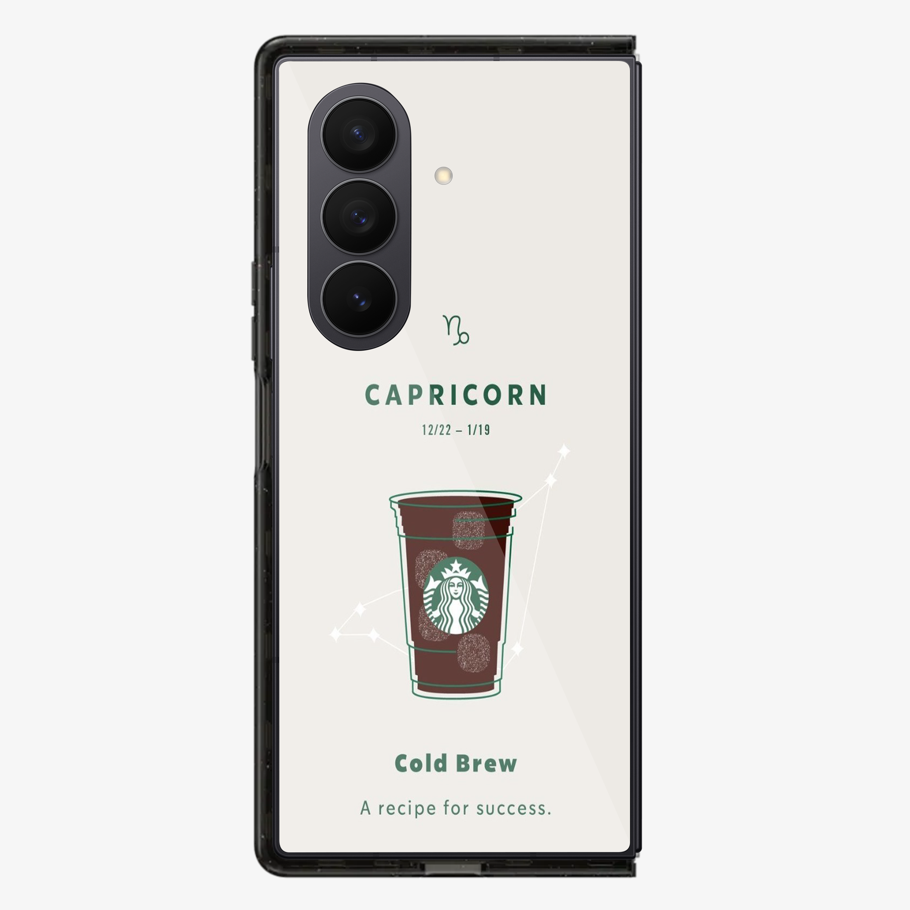 Capricorn | StarbucksSamsung Z Fold Phone Case