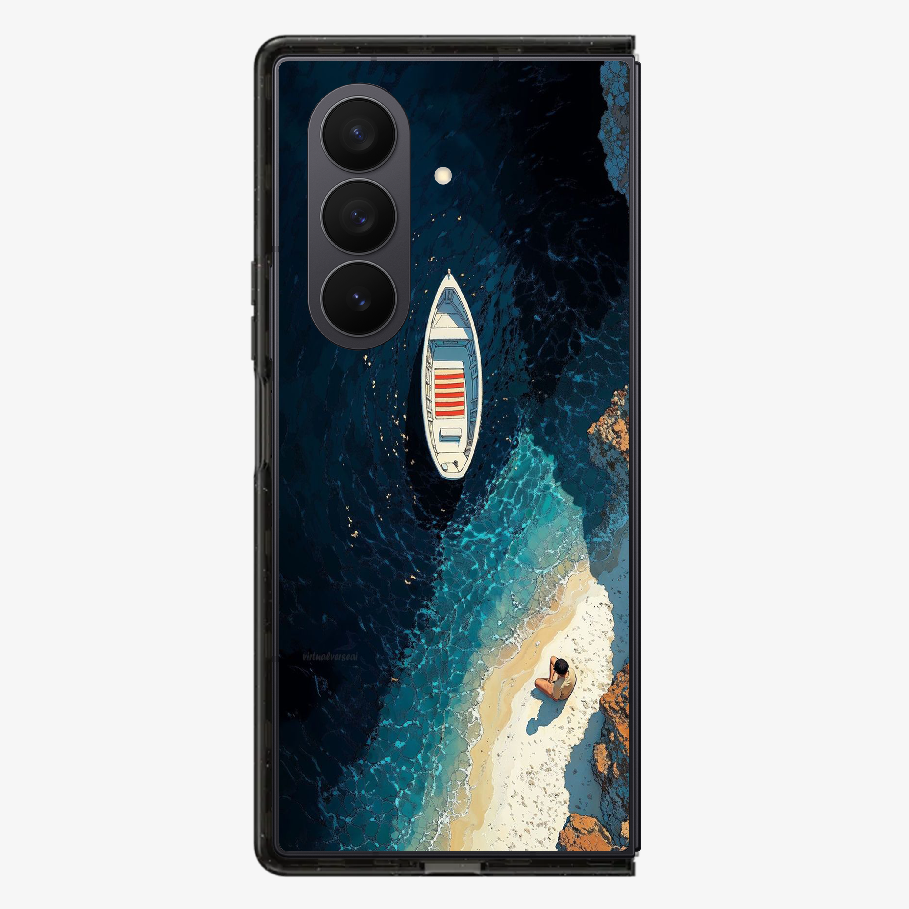 Blue Horizon Samsung Z Fold Phone Case
