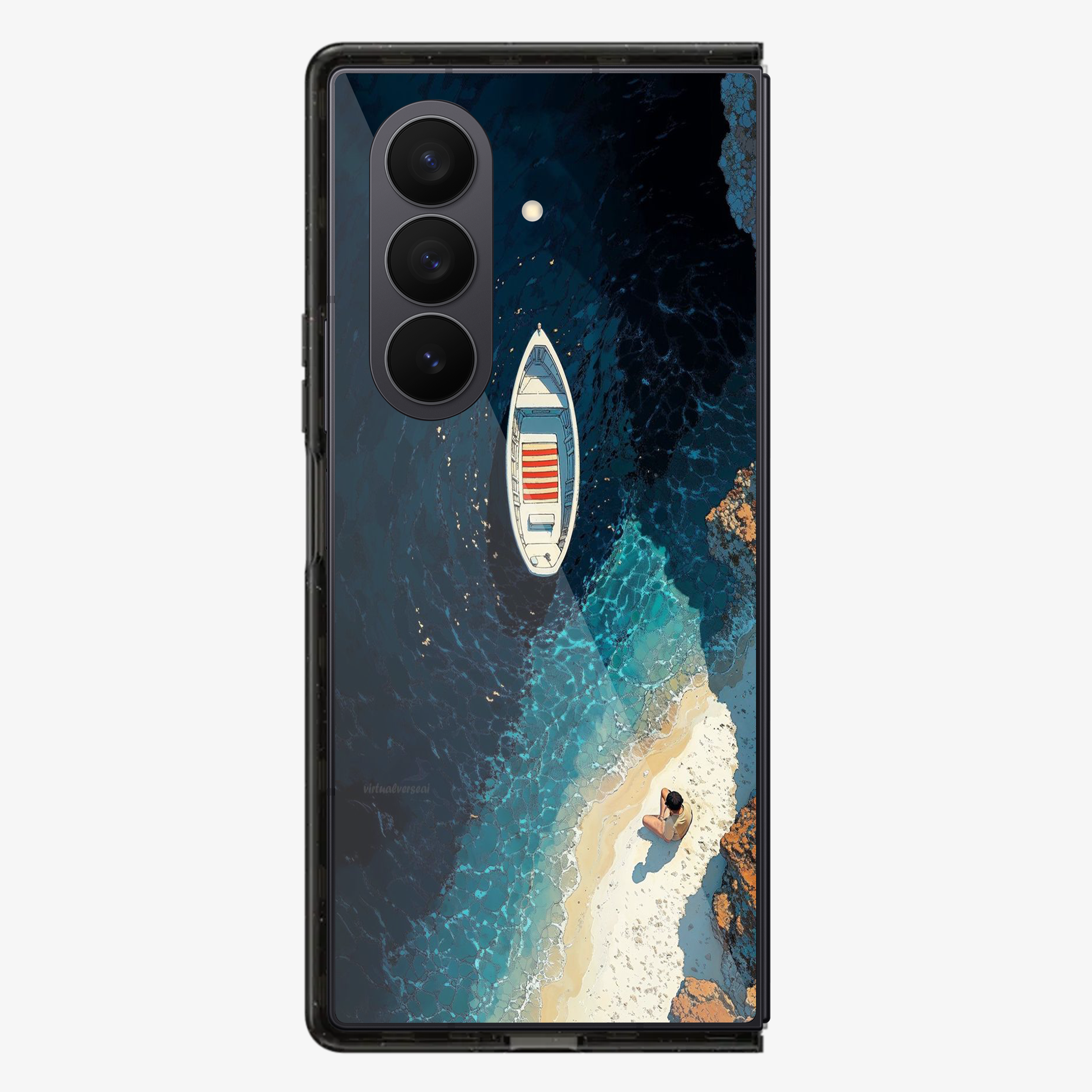 Blue Horizon Samsung Z Fold Phone Case