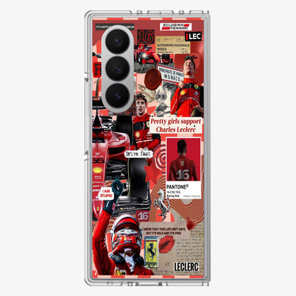 Charles Leclerc | One Samsung Z Fold Phone Case