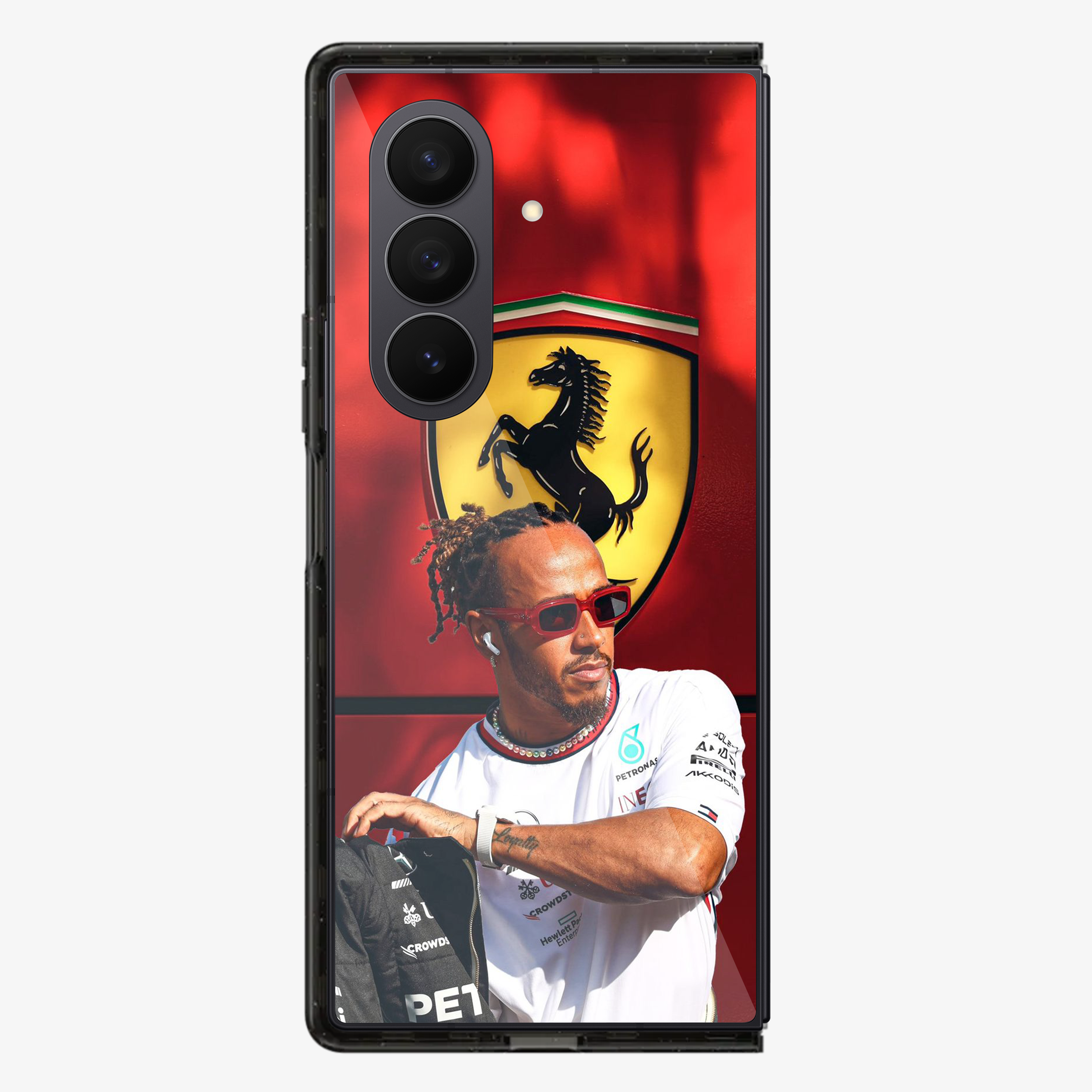 Lewis Hamilton | Five Samsung Z Fold Phone Case