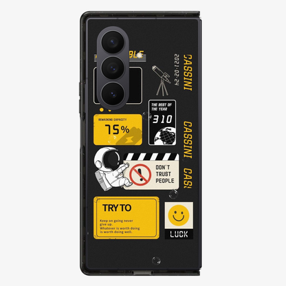 Don't Trust People Samsung Z Fold Phone Case