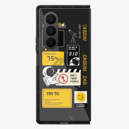 Don't Trust People Samsung Z Fold Phone Case