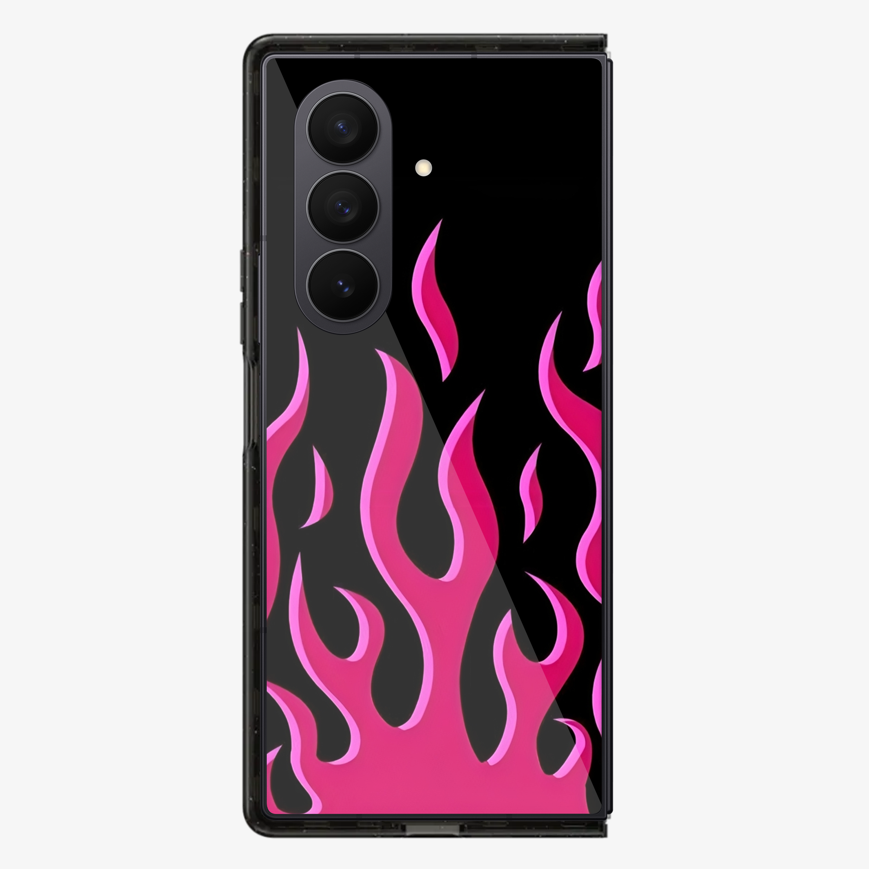 Flame | Pink Samsung Z Fold Phone Case