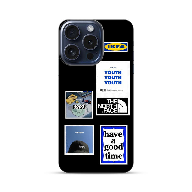 Have a Good Time Sticker Case – The Case Factory India